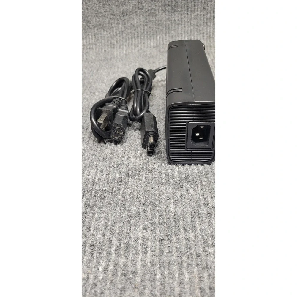 X-360 Slim AC Adapter Power Supply Brick 135W Replacement Cord YZC-360-003 Black